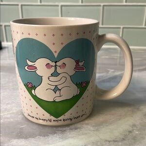 Heartwarming Bunny Mug - Cream